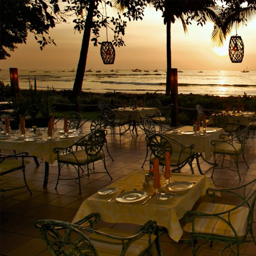 Diria Hotel Restaurant in Tamarindo, Costa Rica