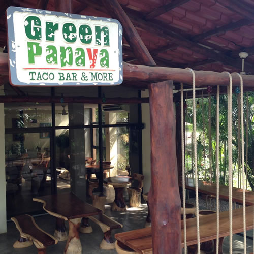 Green Papaya in Tamarindo, Costa Rica