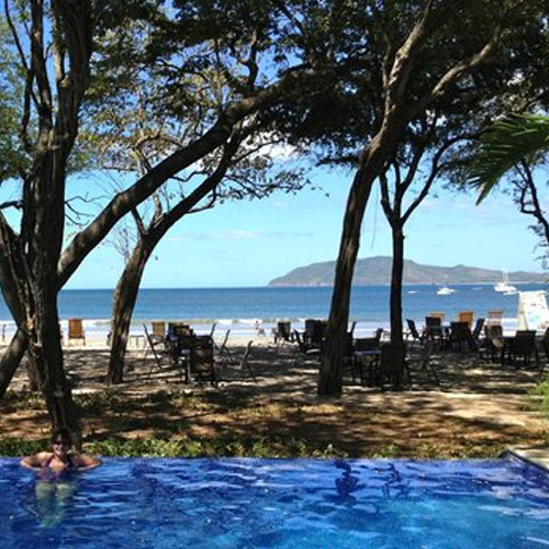 Langosta Beach Club in Tamarindo, Costa Rica