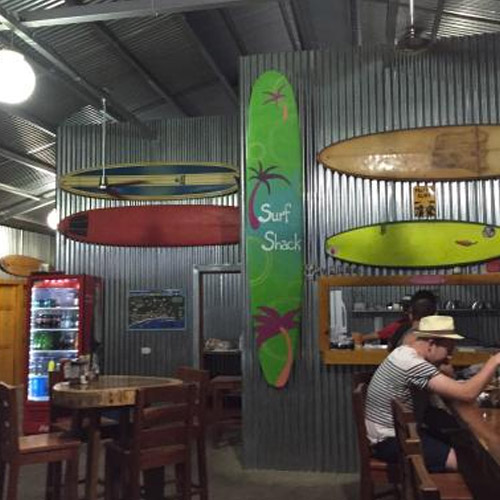 Surf Shack in Tamarindo, Costa Rica